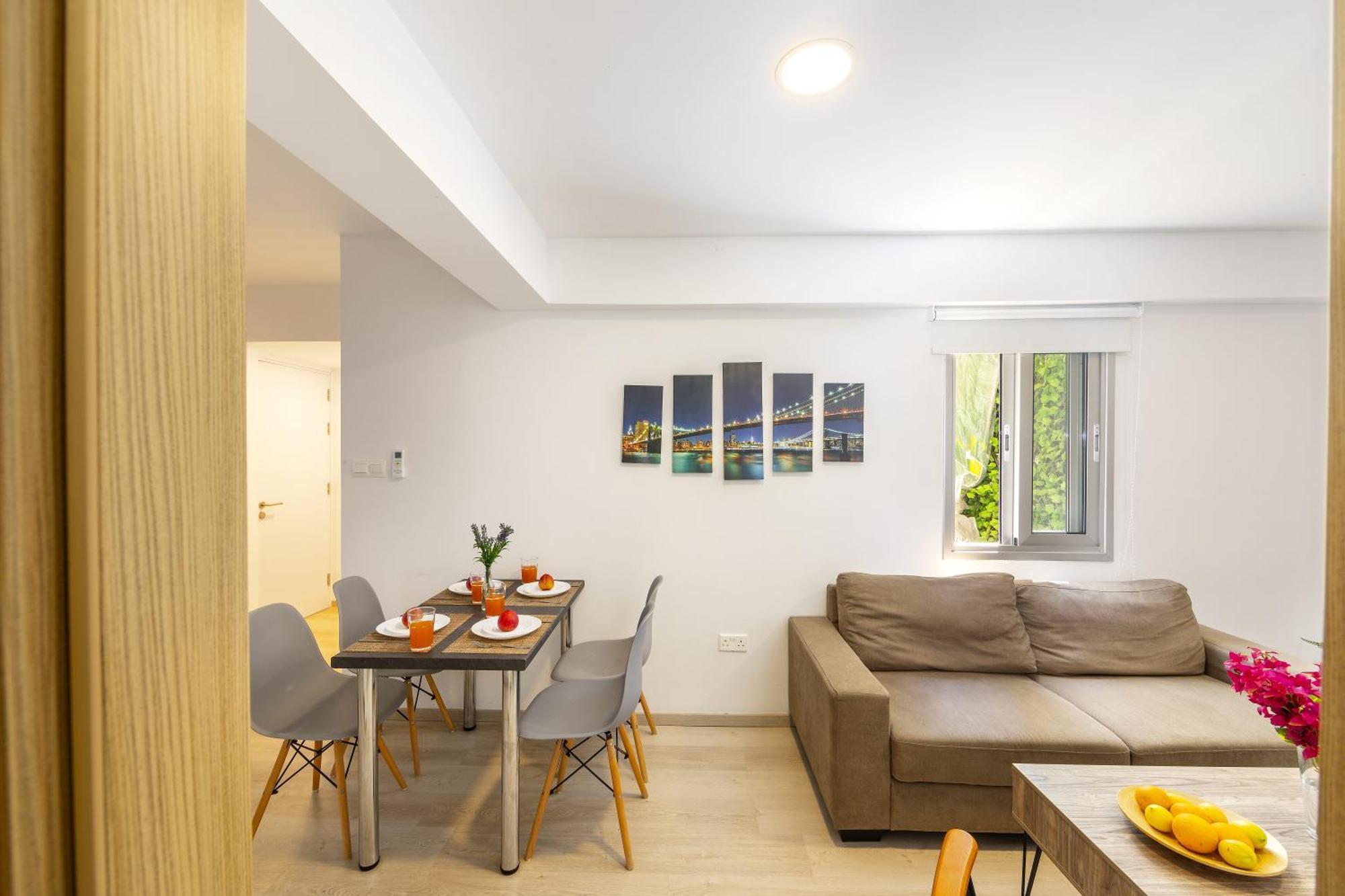 C-Premium Apts 100M From Beach And City Centre Larnaca Exterior photo
