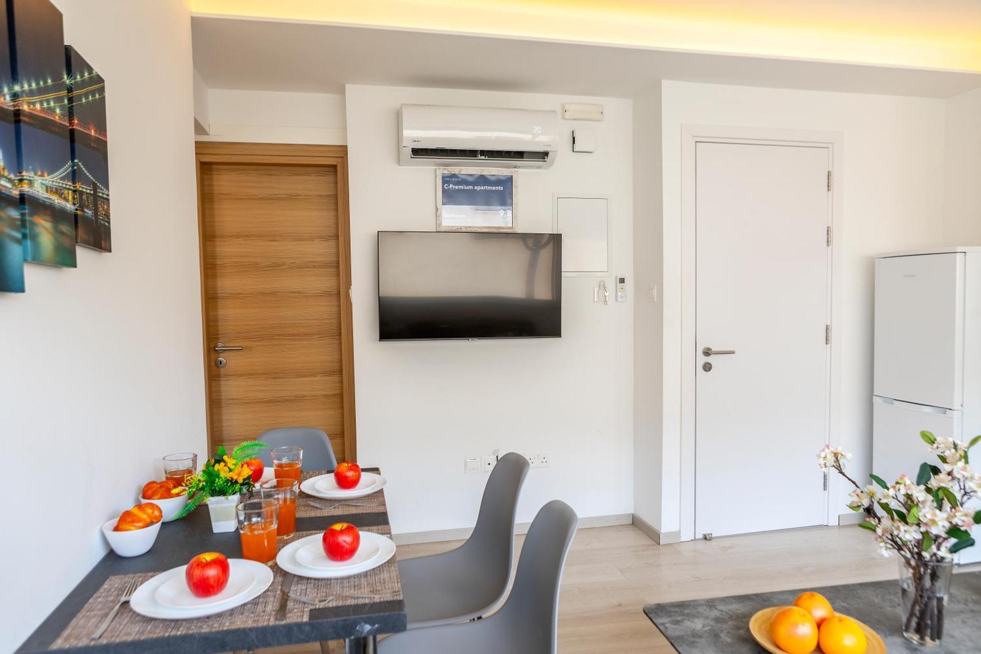 C-Premium Apts 100M From Beach And City Centre Larnaca Exterior photo
